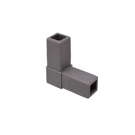 Eztube 2-Way Gray L Connector Hammer Fit 200-301 GY-HF 200-301 GY-HF